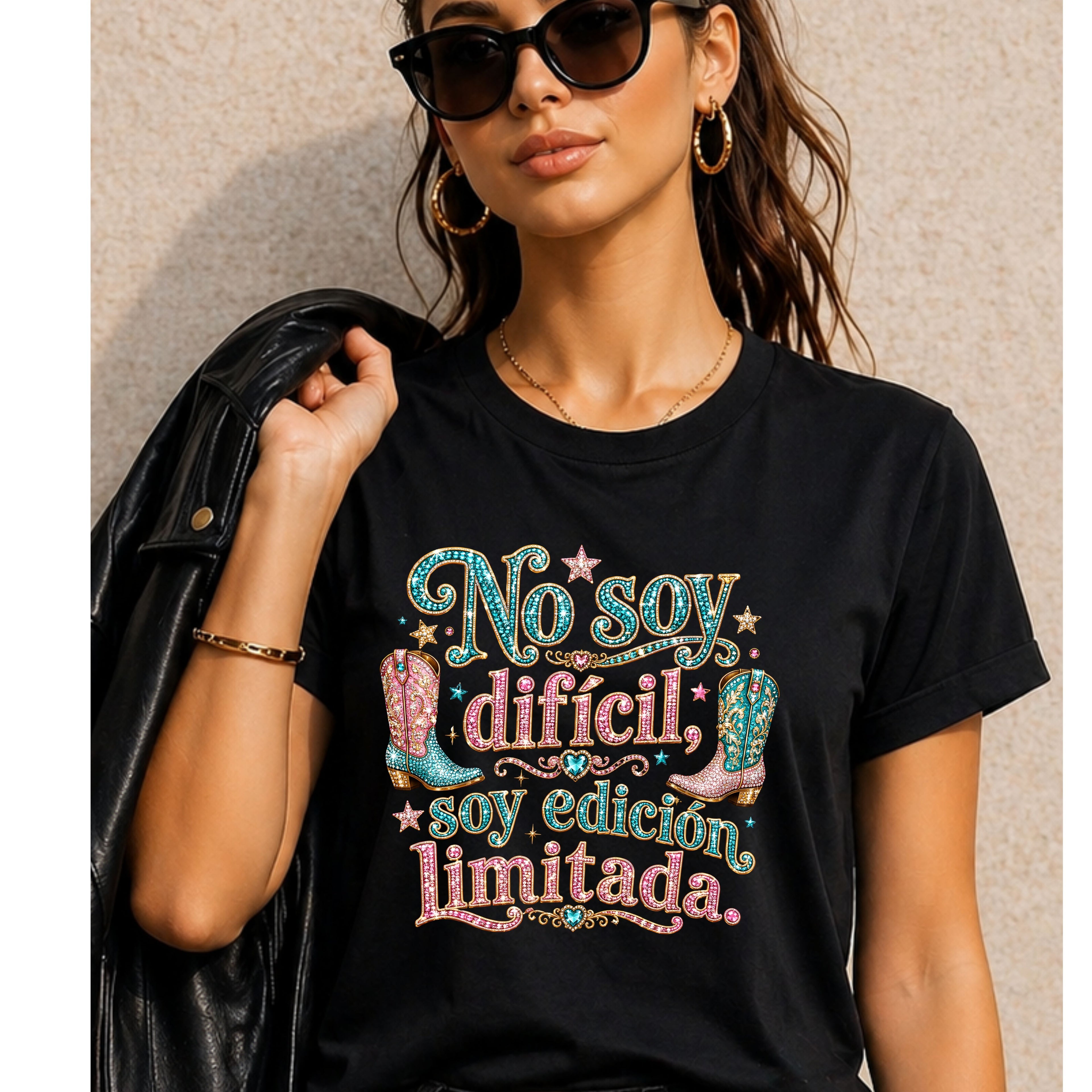 No Soy Difícil Soy Edición Limitada Graphic T-Shirt